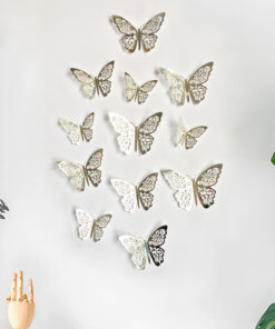 butterflies D silver