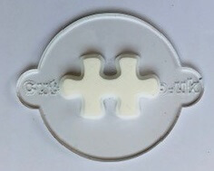 Cookie Icing Embosser Awareness Ribbon or Jigsaw Piece
